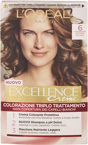 EXCELLENCE CREME COLORAZIONE TRIPLO TRATTAMENTO 6_BIONDO SCURO