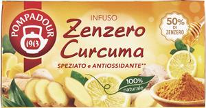 INFUSO POMPELMO ZENZERO E CURCUMA 20 FILTRI