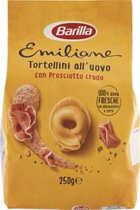 TORTELLINI ALL'UOVO CON PROSCIUTTO