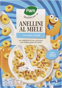 CEREALI ANELLINI AL MIELE