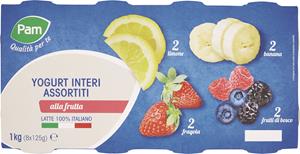 8 YOGURT INTERO FRUTTA