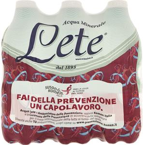 ACQUA EFFERVESCENTE NATURALE BOTTIGLIE 50CLX6