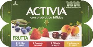 ACTIVIA YOGURT FRUTTA GUSTI ASSORTITI