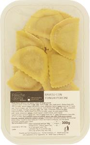 RAVIOLI CON FUNGHI PORCINI FRESCHE BONTA