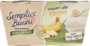 2 YOGURT INTERO SENZA LATTOSIO BANANA