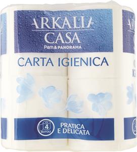 CARTA IGIENICA 2 VELI - 176 STRAPPI - 4 ROTOLI