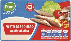 FILETTI DI SGOMBRO IN OLIO D'OLIVA