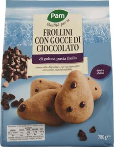 FROLLINI CON  GOCCE CIOCCOLATO