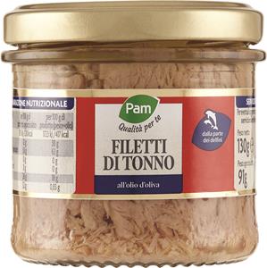 FILETTI DI TONNO ALL'OLIO DI OLIVA