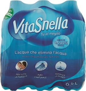 ACQUA OLIGOMINERALE NATURALE BOTTIGLIE 50CLX6