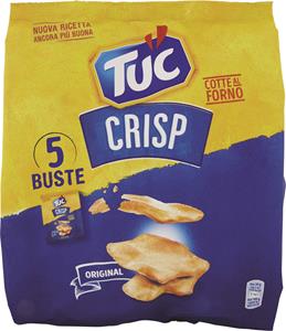 TUC CRISP SFOGLIATINE CROCCANTI COTTE AL FORNO ORIGINAL MULTIPACK