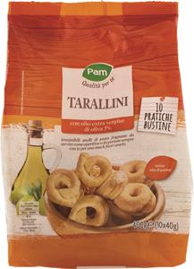 TARALLI CON OLIO EXTRA VERGINE DI OLIVA MULTIPACK