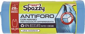 DOMOPAK SPAZZY ANTIFORO CON MANIGLIE BLU 52X54CM 28LT 20PZ