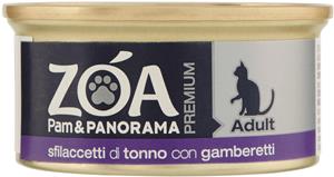 PREMIUM GATTO SFILACCETTI DI TONNO E GAMBERETTI