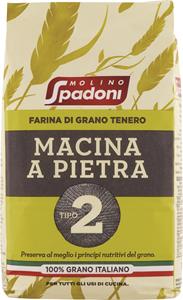 FARINA GRANO TENERO MACINATA A PIETRA TIPO 2