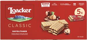 WAFER NAPOLITANER  CON CREMA ALLA NOCCIOLA, 5 PACCHI