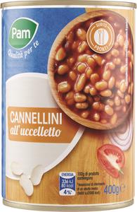 FAGIOLI CANELLLINI ALL'UCCELLETTO