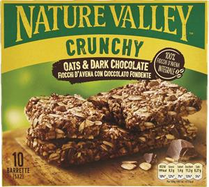 BARRETTE CRUNCHY OATS&DARK CHOCO