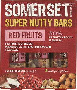 BARRETTE DI CEREALI RED FRUIT