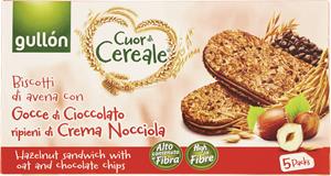 CUOR DI CEREALI CON CREMA ALLA NOCCIOLA