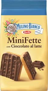 MINIFETTE CON CIOCCOLATO AL LATTE