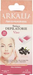 STRISCE DEPILATORIE VISO PELLI NORMALI 16 PEZZI