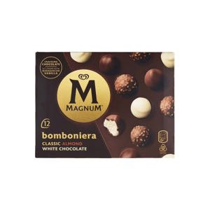 GELATO MAGNUM BOMBONIERA CLASSIC ALMOND WHITE 12 GELATI