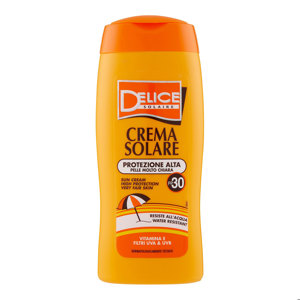 CREMA SOLARE PROTEZIONE ALTA SPF30