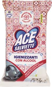 SALVIETTE IGIENIZZANTI CON ALCOOLX40