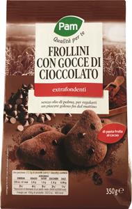 FROLLINI AL CACAO CON GOCCE DI  CIOCCOLATO