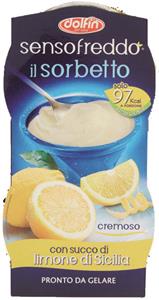 SENDO FREDDO SORBETTO 2 PORZIONI DA 100 ML GUSTO LIMONE