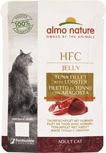 ALMO GATTO NATURE HFC GATTO FILETTO .TONNO  ARAGOSTA