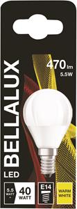 LAMPADINA LED A SFERA 5.5W=40W ATTACCO E14 COLORE BIANCO