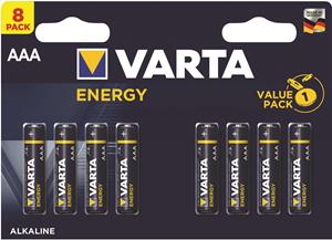 VARTA ENERGY 8 AAA MINISTILO