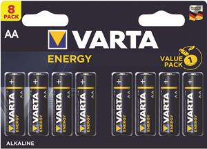 VARTA ENERGY 8 AA STILO