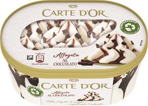 CARTE DOR AFFOGATO AL CIOCCOLATO