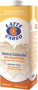 LATTE CARSO UHT PARZIALMENTE SCREMATO SENZA LATTOSIO