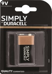 DURACELL 1 SIMPLY  9V