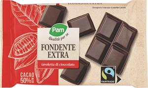 TAVOLETTA DI CIOCCOLATO FONDENTE 50% FAIRTRADE