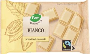 TAVOLETTA DI CIOCCOLATO BIANCO FAIRTRADE