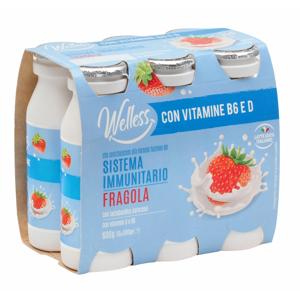 Probiotico da bere alla fragola 6 x 100 gr