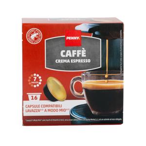 Capsule caffe' modo mio crema espresso 16 pezzi