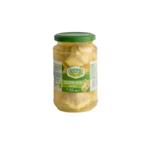 Carciofi interi in olio di semi di girasole 340 gr-370 gr