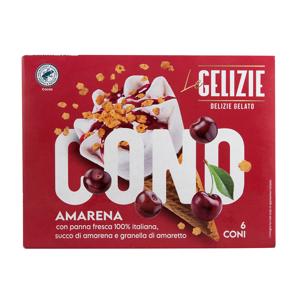 Cono amarena x6 450 gr