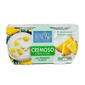 Mix cremoso soia fragola, ananas 2 x 125 gr-ananas