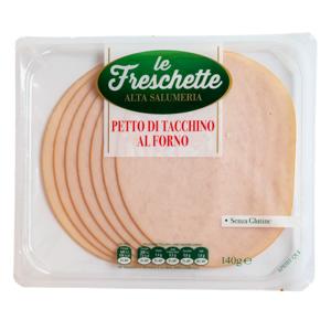 Petto di tacchino al forno a fette 140 gr