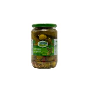 Cetrioli in agrodolce ortomio sgoc.360 gr