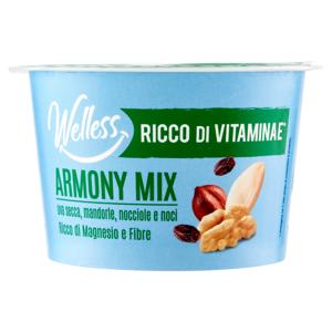 Welless Armony Mix uva secca, mandorle, nocciole e noci 90 g