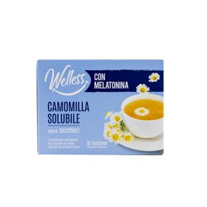 Camomilla solubile con melatonina 16 filtri 64 gr