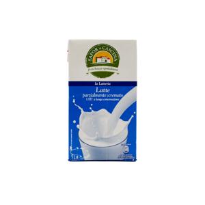 Latte parzialmente scremato uht 1 lt